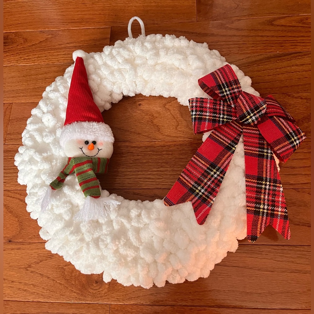 16” Snowman Wreath - New!!